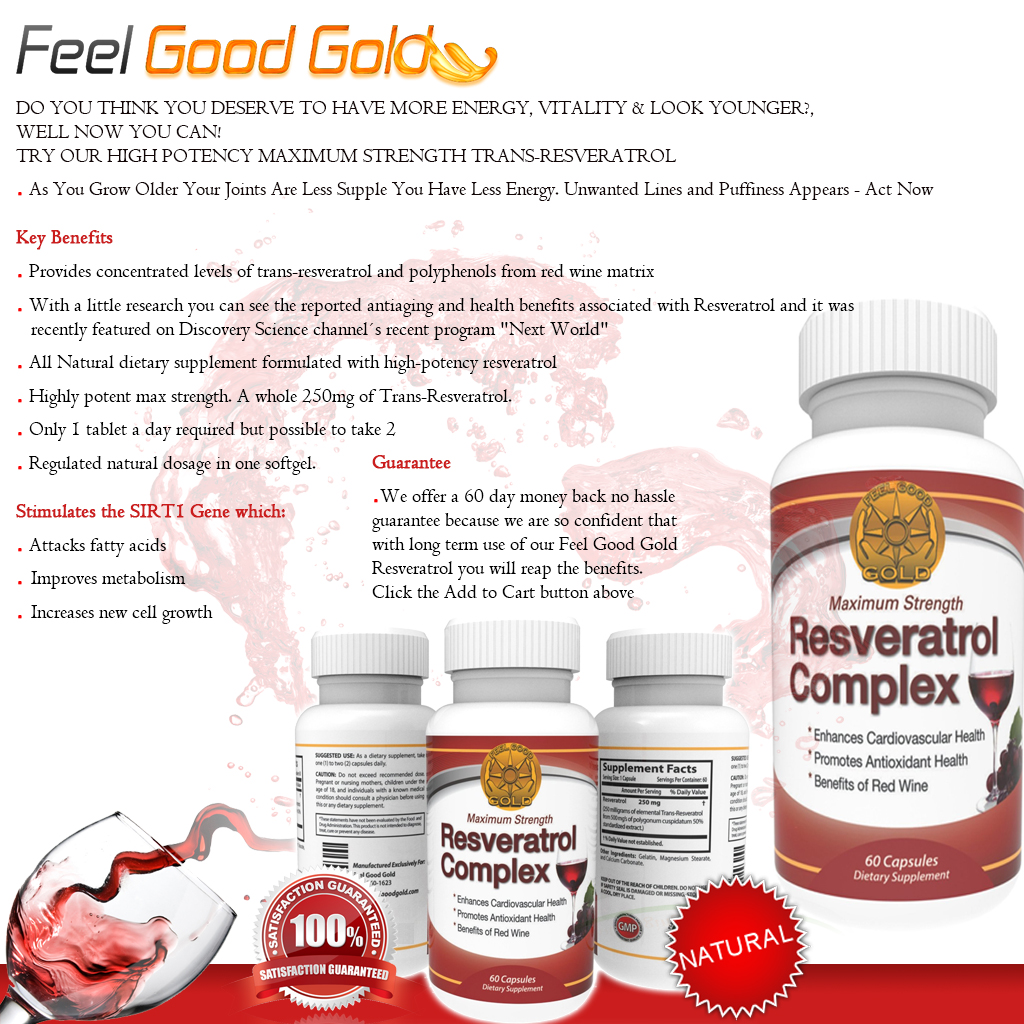 Resveratrol Supplement Polyphenols transresveratrol